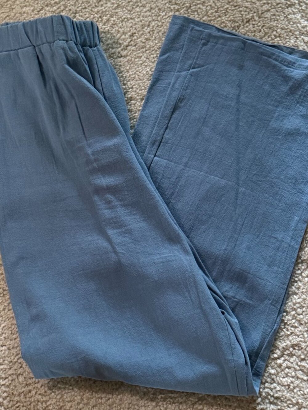 Like New Powder Blue Pull-on Pants
